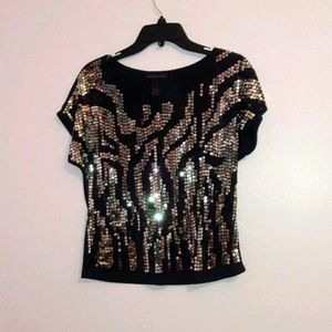 Material Girl Sequin Top